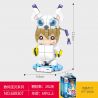 SEMBO 609307 non  ÁNH SÁNG YAGAMI bộ đồ chơi xếp lắp ráp ghép mô hình Digimon Adventure Cuộc Phưu Lưu Của Quái Vật Số 292 khối