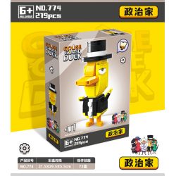 RENZAIMA 774 non  GIẾT NGỖNG VÀ VỊT CÁC CHÍNH TRỊ GIA bộ đồ chơi xếp lắp ráp ghép mô hình Movie & Game GOOSE DUCK Phim Và Trò Chơi 219 khối