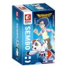 SEMBO 609306 non  CHIỀU DÀI LÂU ĐÀI bộ đồ chơi xếp lắp ráp ghép mô hình Digimon Adventure Cuộc Phưu Lưu Của Quái Vật Số 290 khối