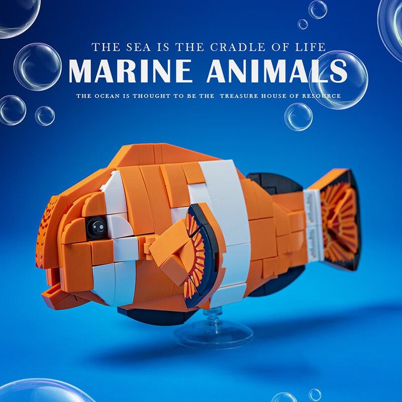 PanlosBrick 663021 663022 663023 663024 Panlos Brick 663021 663022 663023 663024 non  MÁY TÀU NGẦM 4 CÁ VOI XANH HIPPOCAMPUS MỰC HỀ bộ đồ chơi xếp lắp ráp ghép mô hình 928 khối