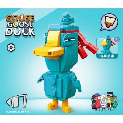 RENZAIMA 773 non  GIẾT NGỖNG VÀ VỊT KẺ NGƯỜI HÀNG LOẠT bộ đồ chơi xếp lắp ráp ghép mô hình Movie & Game GOOSE DUCK Phim Và Trò Chơi 209 khối