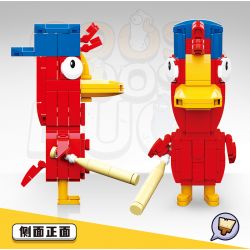 RENZAIMA 772 non  GIẾT NGỖNG VÀ VỊT CANADA bộ đồ chơi xếp lắp ráp ghép mô hình Movie & Game GOOSE DUCK Phim Và Trò Chơi 222 khối