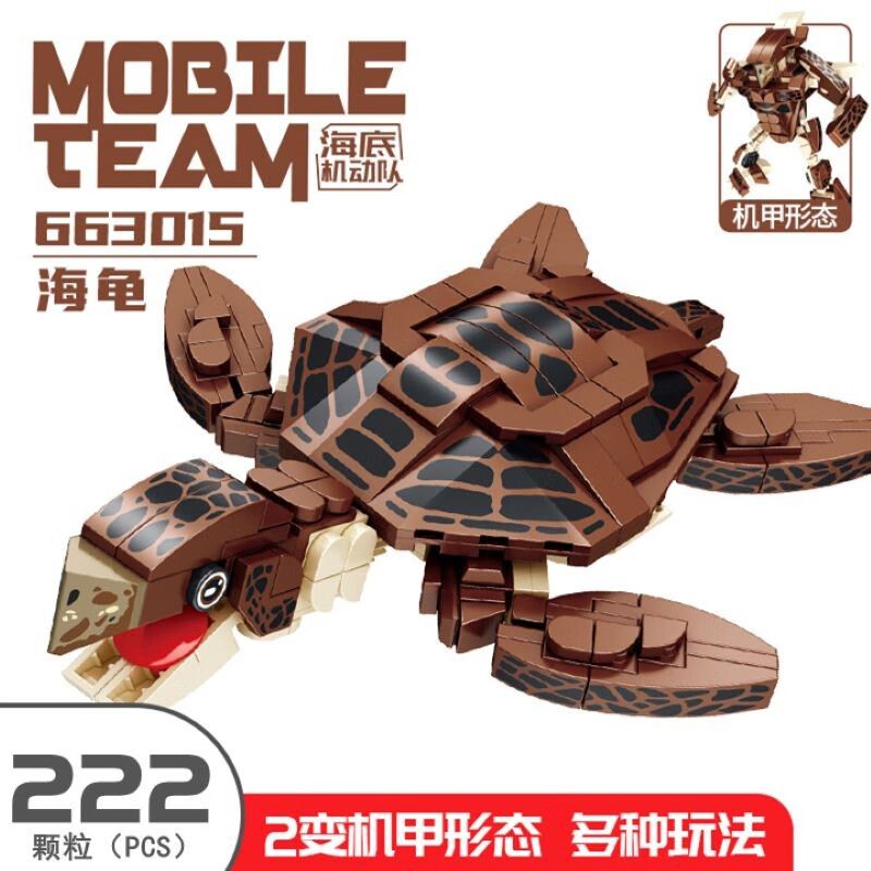 PanlosBrick 663013 663014 663015 663016 Panlos Brick 663013 663014 663015 663016 non  ĐỘI NGŨ ĐỘNG CƠ ĐÁY BIỂN 4 CÁ MẬP HEO RÙA TÔM HÙM bộ đồ chơi xếp lắp ráp ghép mô hình 961 khối