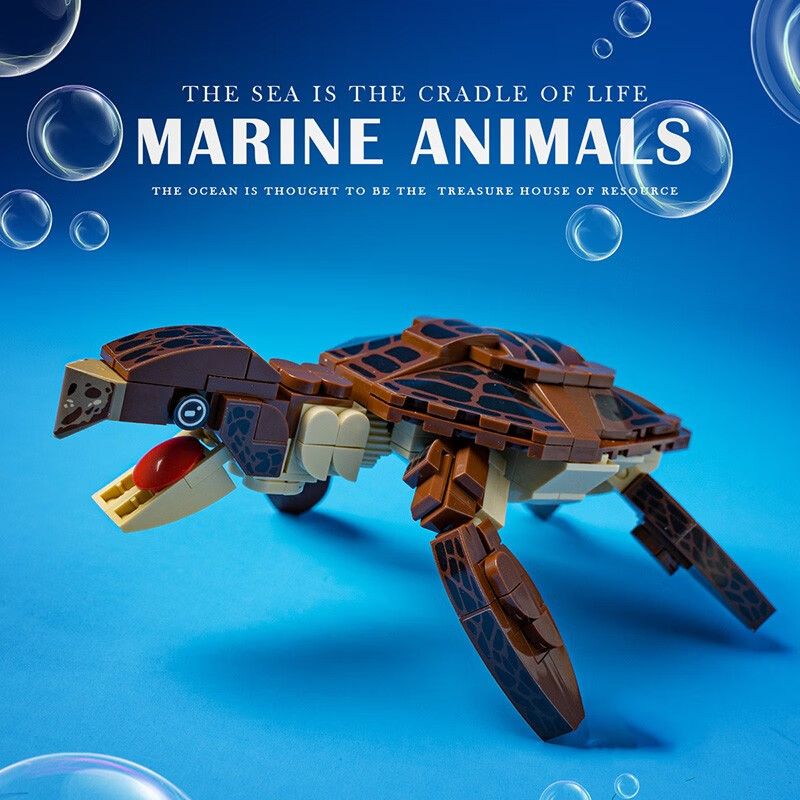 PanlosBrick 663013 663014 663015 663016 Panlos Brick 663013 663014 663015 663016 non  ĐỘI NGŨ ĐỘNG CƠ ĐÁY BIỂN 4 CÁ MẬP HEO RÙA TÔM HÙM bộ đồ chơi xếp lắp ráp ghép mô hình 961 khối
