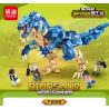 MINGDI 10033 non  OVERLON DRAGON 4 KẾT HỢP RỒNG NHANH RUNG DƯA TÀN TAM GIÁC bộ đồ chơi xếp lắp ráp ghép mô hình Jurassic World Thế Giới Khủng Long 774 khối