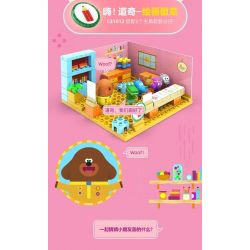 CADA DOUBLEE C31013 31013 non  CHÀO! DODGE HUY HIỆU XE LỬA bộ đồ chơi xếp lắp ráp ghép mô hình Movie & Game HEY DUGGEE Phim Và Trò Chơi 203 khối