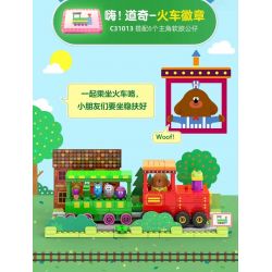 CADA DOUBLEE C31013 31013 non  CHÀO! DODGE HUY HIỆU XE LỬA bộ đồ chơi xếp lắp ráp ghép mô hình Movie & Game HEY DUGGEE Phim Và Trò Chơi 203 khối
