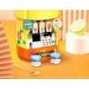 ZHEGAO CW6004 6004 non  QUÁN TRÀ SỮA bộ đồ chơi xếp lắp ráp ghép mô hình LEMON TEA 309 khối