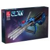 JIESTAR 58004 non  MÓNG SÓI BĂNG bộ đồ chơi xếp lắp ráp ghép mô hình  ICE-WOLF CLAW Kỹ Thuật Công Nghệ Cao Mô Hình Phương Tiện 217 khối