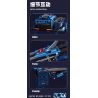 JIESTAR 58004 non  MÓNG SÓI BĂNG bộ đồ chơi xếp lắp ráp ghép mô hình  ICE-WOLF CLAW Kỹ Thuật Công Nghệ Cao Mô Hình Phương Tiện 217 khối