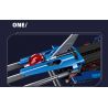 JIESTAR 58004 non  MÓNG SÓI BĂNG bộ đồ chơi xếp lắp ráp ghép mô hình  ICE-WOLF CLAW Kỹ Thuật Công Nghệ Cao Mô Hình Phương Tiện 217 khối
