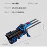 JIESTAR 58004 non  MÓNG SÓI BĂNG bộ đồ chơi xếp lắp ráp ghép mô hình  ICE-WOLF CLAW Kỹ Thuật Công Nghệ Cao Mô Hình Phương Tiện 217 khối
