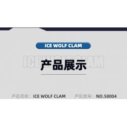 JIESTAR 58004 non  MÓNG SÓI BĂNG bộ đồ chơi xếp lắp ráp ghép mô hình  ICE-WOLF CLAW Kỹ Thuật Công Nghệ Cao Mô Hình Phương Tiện 217 khối