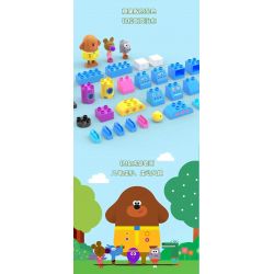 CADA DOUBLEE C31012 31012 non  CHÀO! DODGE HUY HIỆU TRANH bộ đồ chơi xếp lắp ráp ghép mô hình Movie & Game HEY DUGGEE Phim Và Trò Chơi 59 khối