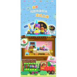 CADA DOUBLEE C31012 31012 non  CHÀO! DODGE HUY HIỆU TRANH bộ đồ chơi xếp lắp ráp ghép mô hình Movie & Game HEY DUGGEE Phim Và Trò Chơi 59 khối