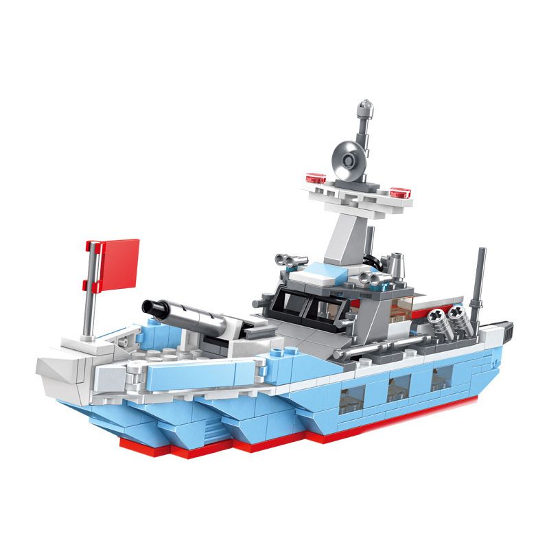 FORANGE FC3807 3807 non Lego STORM OCEAN FRIGATE 8 KẾT HỢP ZEUS KẺ HỦY DIỆT XE TÊN LỬA GUARDIAN BỌC THÉP HUMMER ĐỆM ĐÁ SẮC ĐEN TỐC ĐỘ CHASE MÁY BAY TRỰC THĂNG VŨ TRANG THUNDER TÀU NGẦM HẠT NHÂN CÁ VOI XANH CHIẾN ĐẤU FALCON bộ đồ chơi xếp lắp ráp ghép mô hình Creator DIVERSE COMBINATIONS Sáng Tạo 347 khối