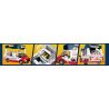 ROYAL TOYS RT01 non  XE BÁN KEM HỒNG KÔNG bộ đồ chơi xếp lắp ráp ghép mô hình City CITY STORY:HONG KONG SOFTEE CAR Thành Phố 303 khối