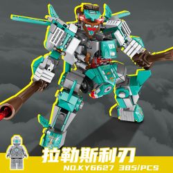 Kazi KY6627 6627 non  XE VŨ TRANG CHUYỂN NĂNG LƯỢNG MỌI ĐỊA HÌNH 4 TRONG 1 bộ đồ chơi xếp lắp ráp ghép mô hình The Third Universe Vũ Trụ Thứ 3 385 khối