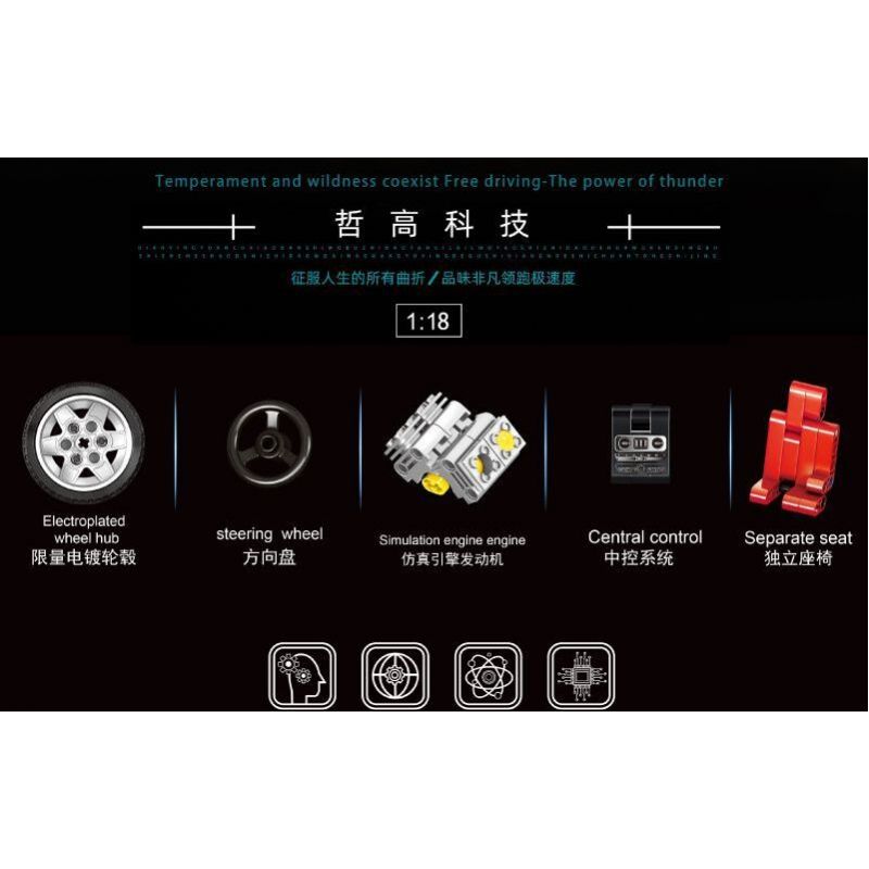 LIN07 0029 non  MERCEDES G65 AMG bộ đồ chơi xếp lắp ráp ghép mô hình  BENZ G65 AMG Kỹ Thuật Công Nghệ Cao Mô Hình Phương Tiện 979 khối