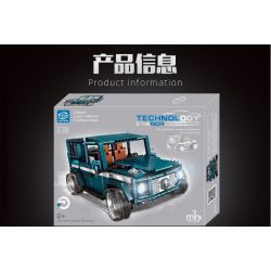 LIN07 0029 non  MERCEDES G65 AMG bộ đồ chơi xếp lắp ráp ghép mô hình  BENZ G65 AMG Kỹ Thuật Công Nghệ Cao Mô Hình Phương Tiện 979 khối