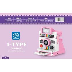 ZHEGAO 00909 non  ẢNH CHỤP MÀN HÌNH POLAROID bộ đồ chơi xếp lắp ráp ghép mô hình Creator Expert POLAROID 1-TYPE ONESTEP2 Chuyên Gia Sáng Tạo 628 khối