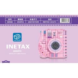 ZHEGAO 00908 non  FTSE POLAROID bộ đồ chơi xếp lắp ráp ghép mô hình Creator Expert FOJIFILN POLAROID INETAX MINI7C Chuyên Gia Sáng Tạo 494 khối