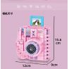 ZHEGAO 00908 non  FTSE POLAROID bộ đồ chơi xếp lắp ráp ghép mô hình Creator Expert FOJIFILN POLAROID INETAX MINI7C Chuyên Gia Sáng Tạo 494 khối