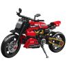 FORANGE FC9302 9302 non  CHIBIAN JIJI XE MÁY BIẾN HÌNH MÀU ĐỎ bộ đồ chơi xếp lắp ráp ghép mô hình  ENGINE MORPH Kỹ Thuật Công Nghệ Cao Mô Hình Phương Tiện 545 khối