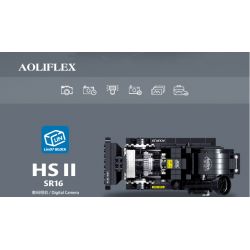 ZHEGAO 00906 non  MÁY ẢNH ARRI CỔ ĐIỂN bộ đồ chơi xếp lắp ráp ghép mô hình Creator Expert AOLIFLEX HS II SR16 DIGITAL CAMERA Chuyên Gia Sáng Tạo 608 khối