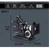 ZHEGAO 00906 non  MÁY ẢNH ARRI CỔ ĐIỂN bộ đồ chơi xếp lắp ráp ghép mô hình Creator Expert AOLIFLEX HS II SR16 DIGITAL CAMERA Chuyên Gia Sáng Tạo 608 khối
