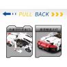 PROGRESS MODEL 10237 non  XE BUÝT KÉO TRỞ LẠI PORSCHE 911 bộ đồ chơi xếp lắp ráp ghép mô hình SPEED & FURIOUS 537 khối