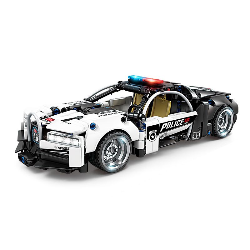 B BRAND 1032B PROGRESS MODEL 10236 non  XE CẢNH SÁT BUDDI DUBAI bộ đồ chơi xếp lắp ráp ghép mô hình SPEED & FURIOUS 556 khối