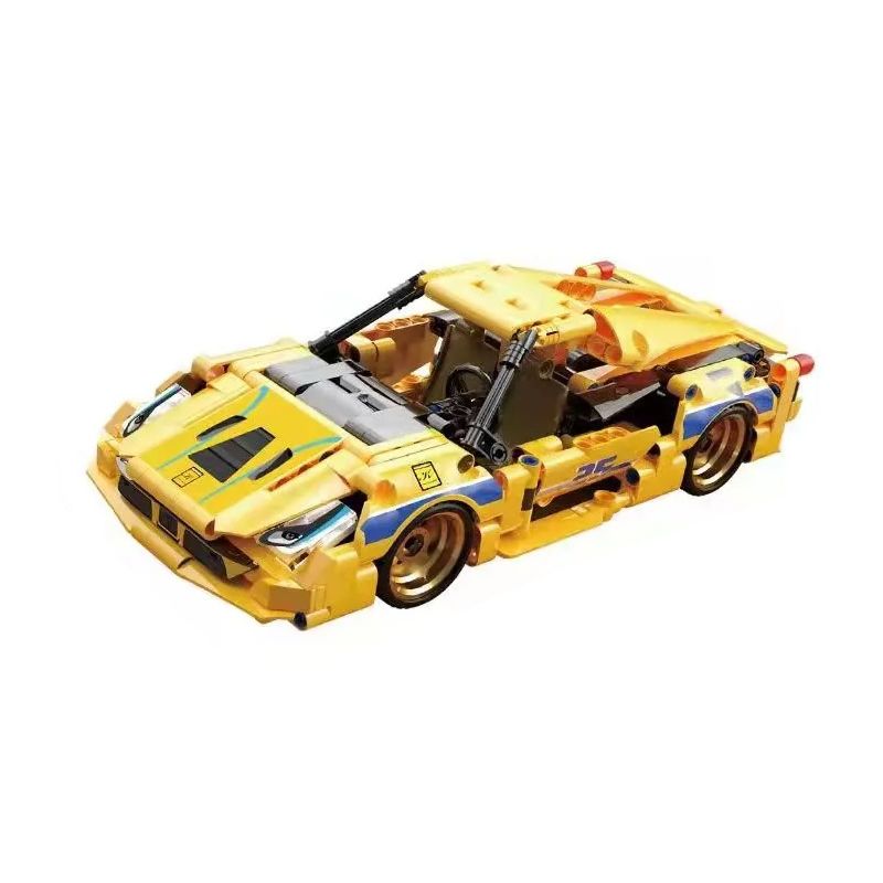 PROGRESS MODEL 10235 non Lego TRỞ LẠI XE bộ đồ chơi xếp lắp ráp ghép mô hình SPEED & FURIOUS 518 khối