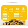 PROGRESS MODEL 10235 non  TRỞ LẠI XE bộ đồ chơi xếp lắp ráp ghép mô hình SPEED & FURIOUS 518 khối