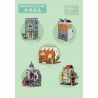 MorkModel 10209 Mork Model 10209 non  QUÁN CÀ PHÊ LỘN NGƯỢC bộ đồ chơi xếp lắp ráp ghép mô hình Modular Buildings UPSIDE DOWN CAFE Mô Hình Nhà Cửa 3118 khối