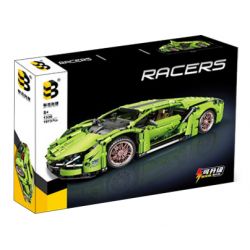 B BRAND 1330 K CARD 1340 non  LAMBORGHINI tỷ lệ 1:14 bộ đồ chơi xếp lắp ráp ghép mô hình  DEFORMED Kỹ Thuật Công Nghệ Cao Mô Hình Phương Tiện 1073 khối