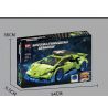 PROGRESS MODEL 10234 non  LAMBORGHINI TRỞ LẠI XE bộ đồ chơi xếp lắp ráp ghép mô hình SPEED & FURIOUS 533 khối