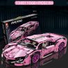 B BRAND 1330 K CARD 1340 non  LAMBORGHINI tỷ lệ 1:14 bộ đồ chơi xếp lắp ráp ghép mô hình  DEFORMED Kỹ Thuật Công Nghệ Cao Mô Hình Phương Tiện 1073 khối