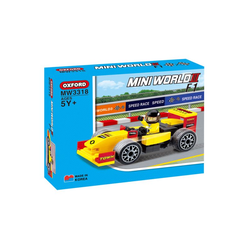 OXFORD MW3318 3318 non Lego XE F1 bộ đồ chơi xếp lắp ráp ghép mô hình Racers Đua Tốc Độ