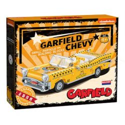 BALODY 20141 non  GARFIELD MUI TRẦN bộ đồ chơi xếp lắp ráp ghép mô hình Movie & Game GARFIELD CHEVY Phim Và Trò Chơi 489 khối