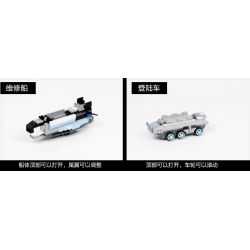 COGO 15050 non  TINH THẦN CHIẾN TRANH GIỮA CÁC VÌ SAO bộ đồ chơi xếp lắp ráp ghép mô hình 1526 khối