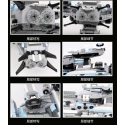 COGO 15050 non  TINH THẦN CHIẾN TRANH GIỮA CÁC VÌ SAO bộ đồ chơi xếp lắp ráp ghép mô hình 1526 khối