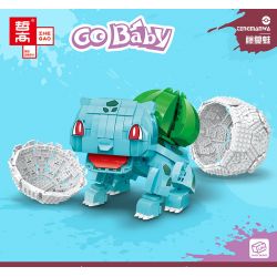 ZHEGAO 00897 non  ẾCH NHO bộ đồ chơi xếp lắp ráp ghép mô hình GO BABY 926 khối