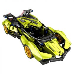 SEMBO WEKKI VIGGI 715306 non  TÍCH LŨY VŨ KHÍ XE THỂ THAO LAMBORGHINI PHANTOM V12 Ý TƯỞNG tỷ lệ 1:18 bộ đồ chơi xếp lắp ráp ghép mô hình  LAMBORGHINI VISION GT Kỹ Thuật Công Nghệ Cao Mô Hình Phương Tiện 883 khối