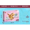 ZHEGAO 00894 non  BÓ HOA bộ đồ chơi xếp lắp ráp ghép mô hình GO BABY 888 khối