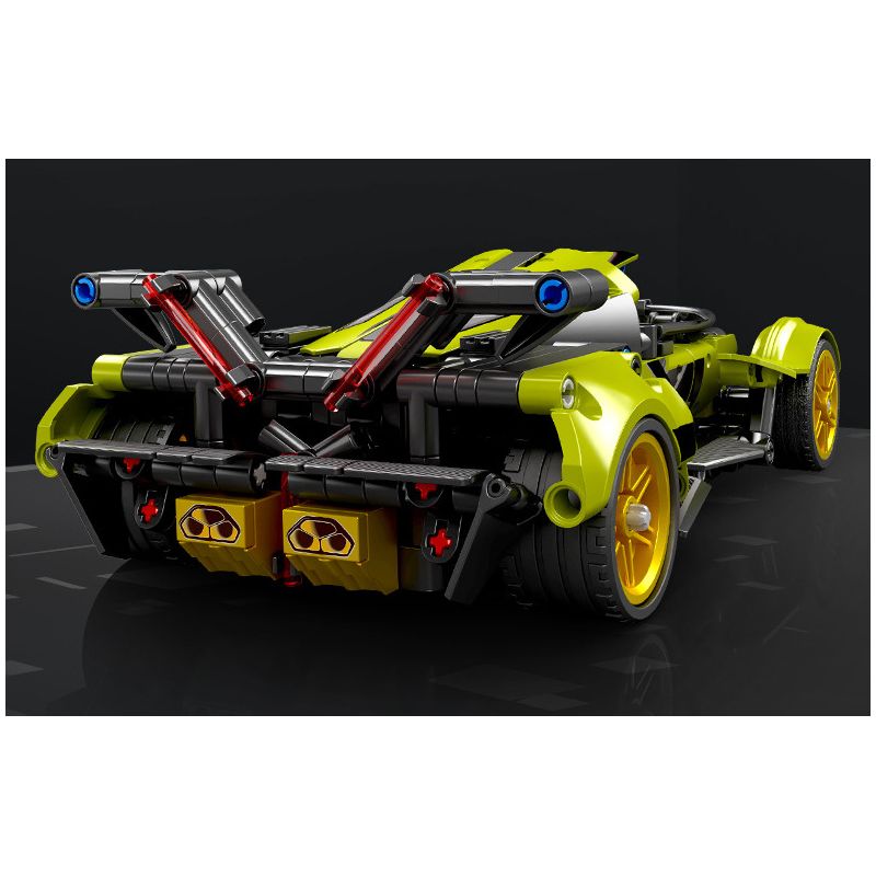 SEMBO WEKKI VIGGI 715306 non  TÍCH LŨY VŨ KHÍ XE THỂ THAO LAMBORGHINI PHANTOM V12 Ý TƯỞNG tỷ lệ 1:18 bộ đồ chơi xếp lắp ráp ghép mô hình  LAMBORGHINI VISION GT Kỹ Thuật Công Nghệ Cao Mô Hình Phương Tiện 883 khối