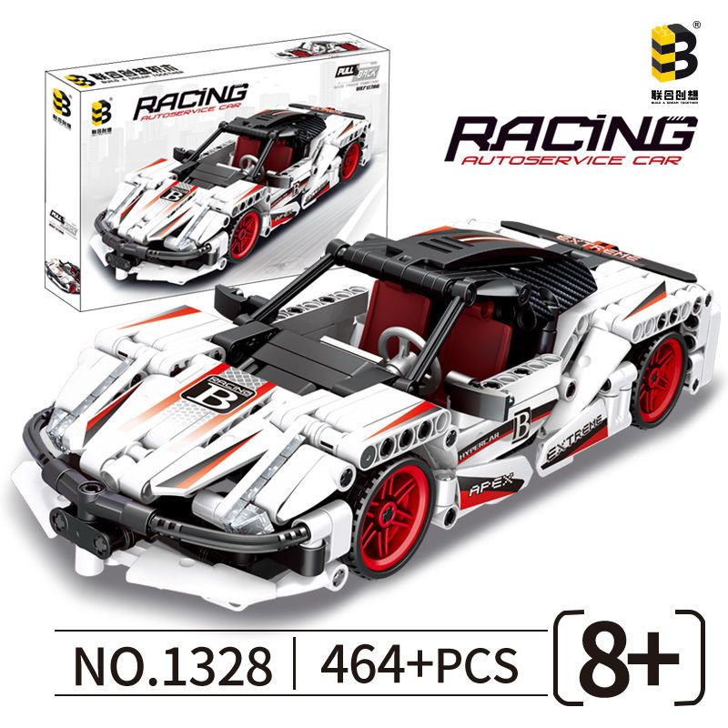 GOGO 89107 non  FERRARI bộ đồ chơi xếp lắp ráp ghép mô hình  Kỹ Thuật Công Nghệ Cao Mô Hình Phương Tiện 451 khối