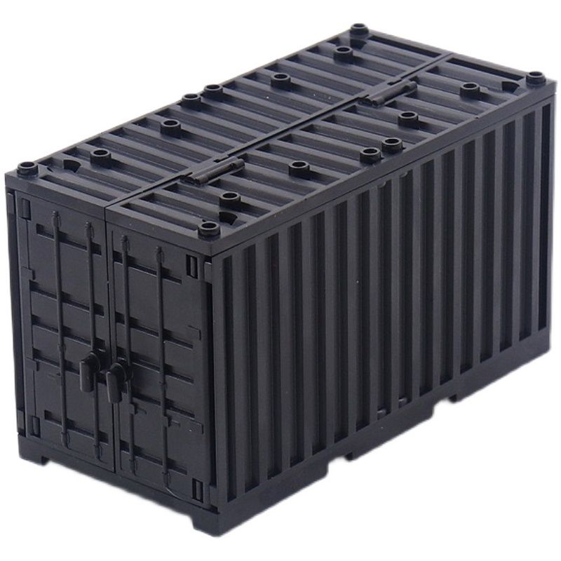 TBS TOYS J775 non Lego CONTAINER QUÂN SỰ ĐA CHỨC NĂNG bộ đồ chơi xếp lắp ráp ghép mô hình Military Army MILITARY CONTAINER Quân Sự Bộ Đội 10 khối