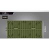 TBS TOYS J775 non  CONTAINER QUÂN SỰ ĐA CHỨC NĂNG bộ đồ chơi xếp lắp ráp ghép mô hình Military Army MILITARY CONTAINER Quân Sự Bộ Đội 10 khối