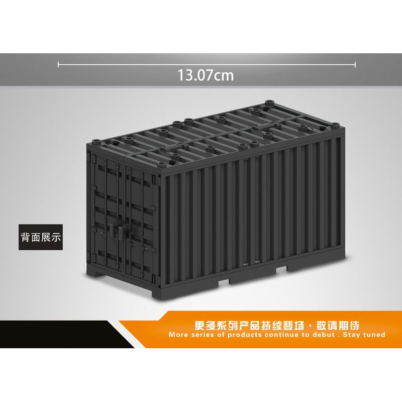 TBS TOYS J775 non  CONTAINER QUÂN SỰ ĐA CHỨC NĂNG bộ đồ chơi xếp lắp ráp ghép mô hình Military Army MILITARY CONTAINER Quân Sự Bộ Đội 10 khối
